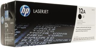 HP 12A Laser Toner Cartridge -Black (Q2612A) Photo