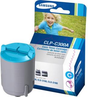 Samsung CLP-C300A Cyan Laser Toner Cartridge Photo