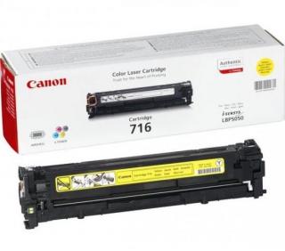 Canon 716 Laser Toner Cartridge - Yellow Photo