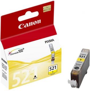 Canon CLI-521Y Yellow Ink Cartridge Photo