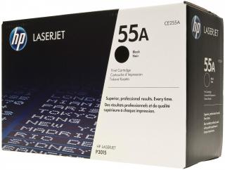 HP 55A Laser Toner Cartridge -Black (CE255A) Photo