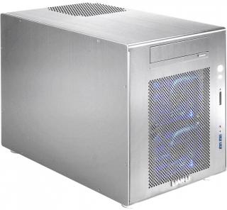 LIAN LI V354 PC-V354A Mini Tower Chassis - Silver Photo