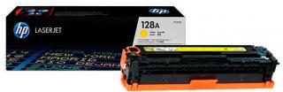 HP 128A Laser Toner Cartridge -Yellow (CE322A) Photo