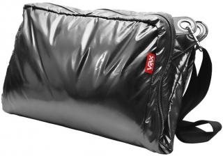 VAX Barcelona Ramblas Messenger Saddlebag - Metallic Grey Photo