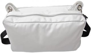 VAX Barcelona Ramblas Messenger Saddlebag - White Photo