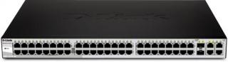 D-Link DES-1210-52 52-Port Web Smart L2 Managed Rack-mountable Switch with 2 x Combo SFP Slots Photo