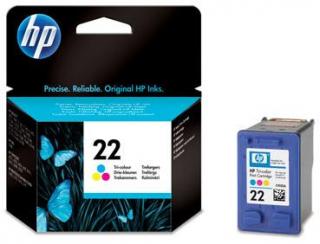 HP 22 Tri-color Ink Cartridge Photo