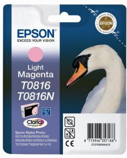 Epson T0816 Light Magenta Ink Cartridge (Swan) Photo
