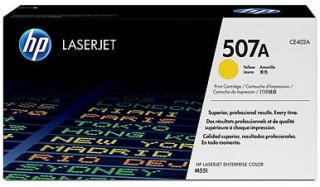 HP 507A Laser Toner Cartridge -Yellow (CE402A) Photo