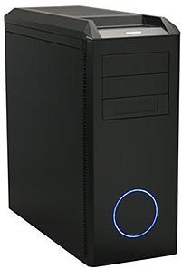 LIAN LI Blue Ring pc-B25F Mid Tower Chassis - Black Photo