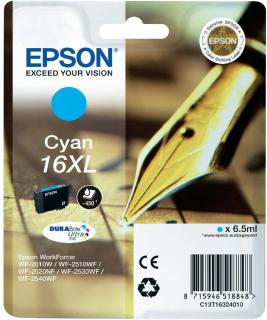 Epson 16XL Cyan DURABrite Ultra Ink Cartridge (Pen & Crossword) Photo