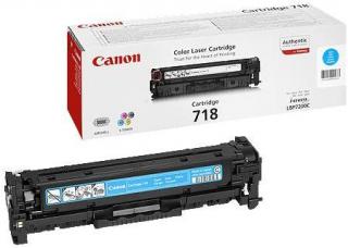 Canon 718C Laser Toner Cartridge - Cyan Photo