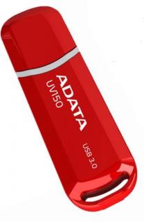 Adata DashDrive UV150 32GB Flash Drive - Glossy Red Photo