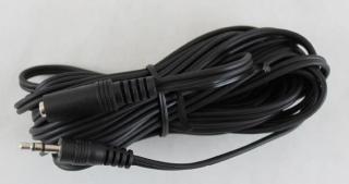 Unbranded Male 3.5mm Stereo Jack To Female 3.5mm Stereo Jack Cable - 5m Photo