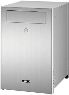 LIAN LI PC-Q27 Mini Tower Chassis - Silver Photo