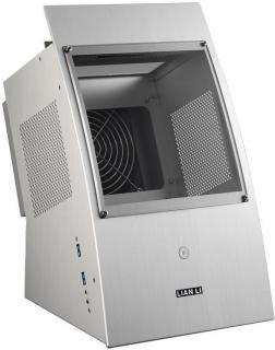 LIAN LI PC-Q30 Mini Tower Chassis - Silver Photo