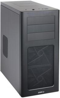 LIAN LI PC-7HX Mid Tower Chassis - Black Photo