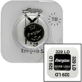 Energizer Silver Oxide 329 Coin Watch Battery - Box 10 Photo