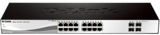 D-Link DGS-1210-20E 16-Port Smart L2 Managed Gigabit Switch with 4 SFP ports Photo