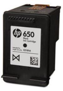 HP 650 Black Ink Cartridge Blister Pack Photo