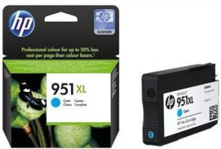 HP 951XL Cyan Blister Pack Ink Cartridge Photo
