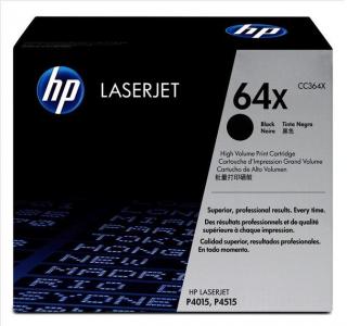 HP 64X 2-pack High Yield Black LaserJet Toner Cartridge (CC364XD) Photo