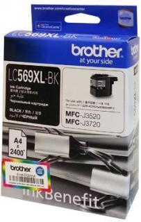 Brother LC569XLBK High Yield Black Ink Cartridge Photo