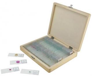 Celestron 100 Piece Prepared Microscope Slide Kit Photo