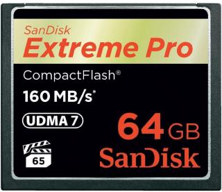 Sandisk 64GB Extreme Pro CompactFlash Memory Card Photo