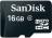 Sandisk 16GB microSDHC Class 4 Memory Card With SD Adapter Photo