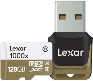 Lexar Professional 128GB microSDXC Class10 1000x Memory Card Photo