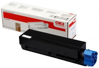 OKI Black Laser Toner Cartridge (45807121) - 12,000 Pages Photo