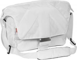 Manfrotto Stile Unica V Messenger Bag For DSLR Camera - White Photo