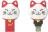 PQI Connect 303 Lucky Cat 16GB OTG Flash Drive - Red Photo