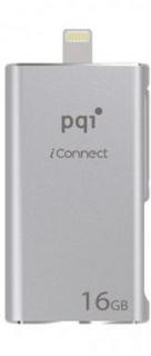 PQI iConnect Series 16GB OTG Flash Drive - Silver Photo