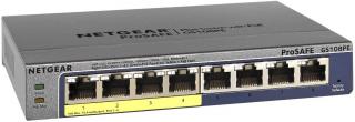 Netgear Prosafe GS108PE 8 Port Gigabit Desktop Switch Photo