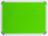Parrot 600 x 450mm Aluminium Frame Felt Info Board - Lime Green Photo