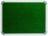 Parrot 1000 x 1000mm  Aluminium Frame Felt Info Board - Green Photo