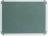 Parrot 1000 x 1000mm  Aluminium Frame Felt Info Board - Grey Photo