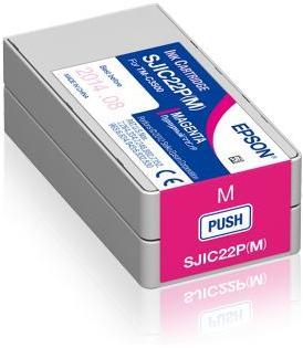 Epson SJIC22P(M) Ink Cartridge for ColorWorks C3500 - Magenta Photo