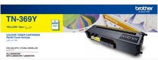 Brother TN369Y Laser Toner Cartridge - Yellow Photo