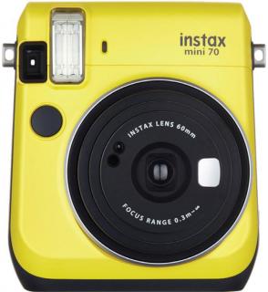Fujifilm Instax Mini 70 Instant Film Camera - Canary Yellow Photo