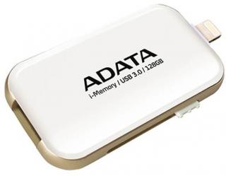 Adata Elite UE710 128GB Flash Drive - White Photo