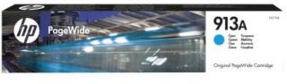 HP 913A Cyan Original PageWide Ink Cartridge (F6T77AE) Photo