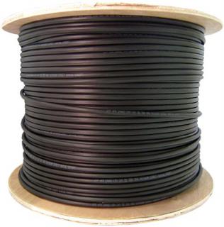 Cattex CAT5e 500m Solid UTP Cable - Black - Drum Photo
