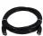 Unbranded CAT5e 3m UTP Patch Cable - Black Photo