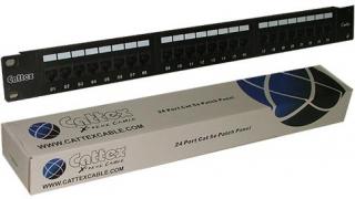 Cattex 24 Port UTP CAT6 Patch Panel Photo