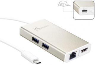 J5 Create JCA374 USB3.1 Type-C to HDMI, Ethernet, USB3.1 Hub / PD2.0 Multi-Adapter Photo