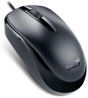 Genius DX-120 USB Optical Mouse - Black Photo