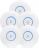 Ubiquiti UniFi UAP-AC-LITE-5 Dual Band AC 1200 Ceiling Access Point - Pack of 5 Photo